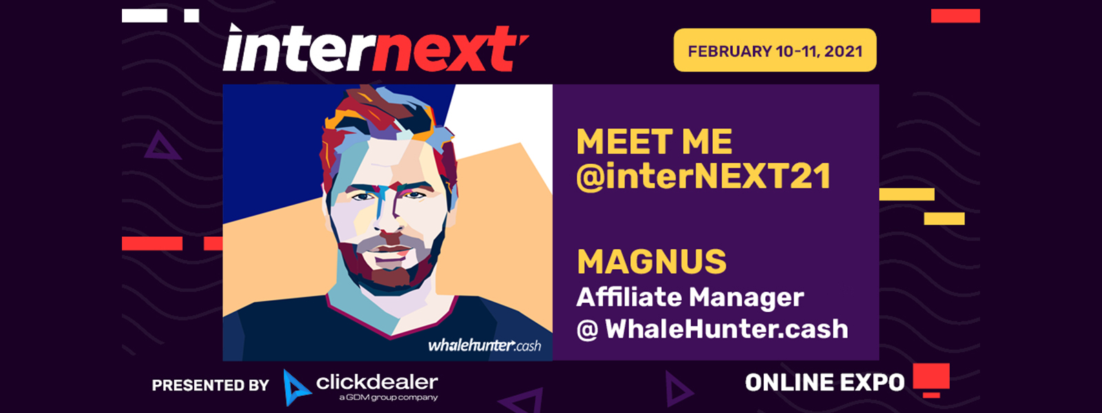 WhaleHunter.cash Is a Gold Sponsor at interNEXT 2021
