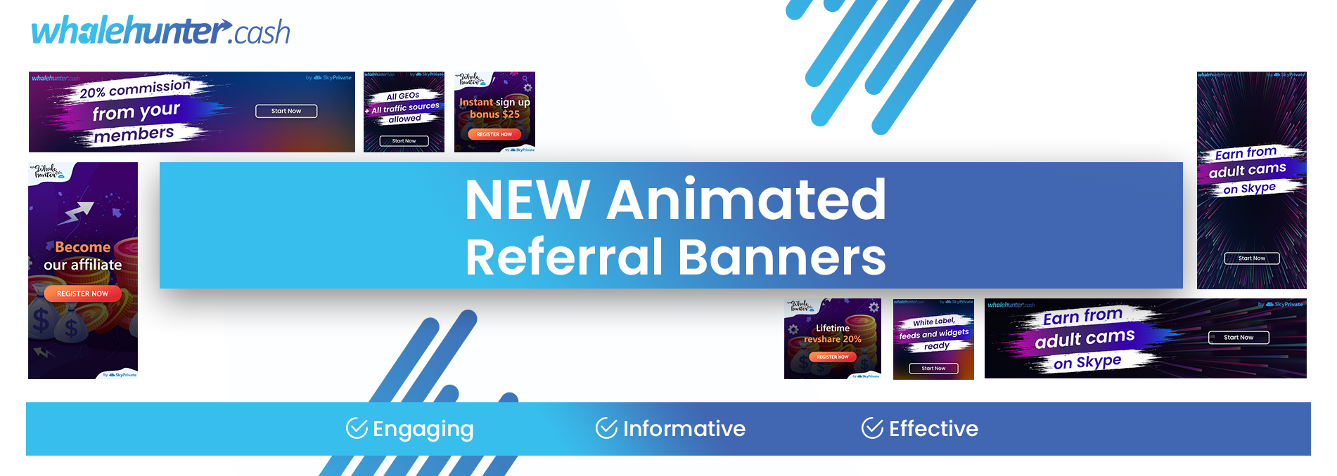 NEW Affiliate Referral Animated Banners — Already Available in Your Promo Links Section!