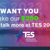 Get $250 UPFRONT During TES Cascais 2023